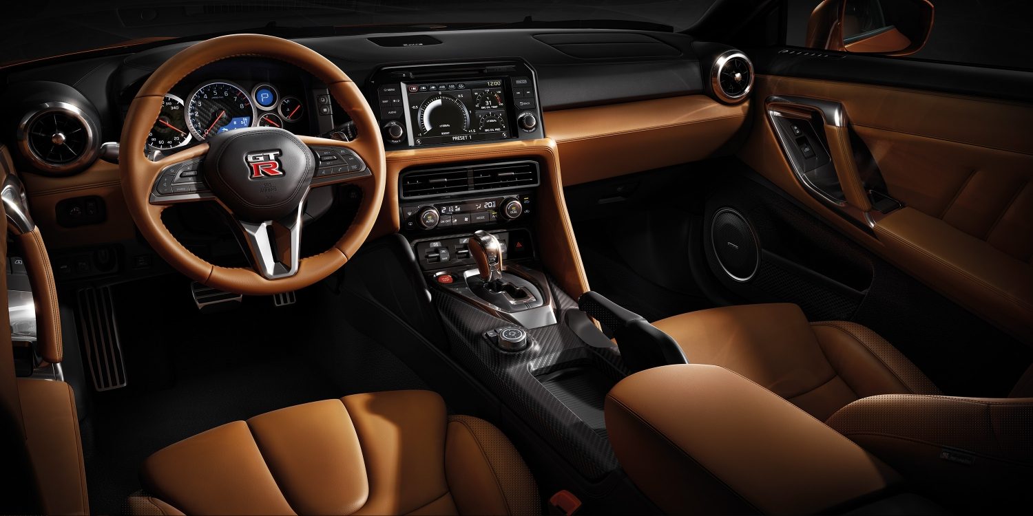 Nissan GT-R dashboard